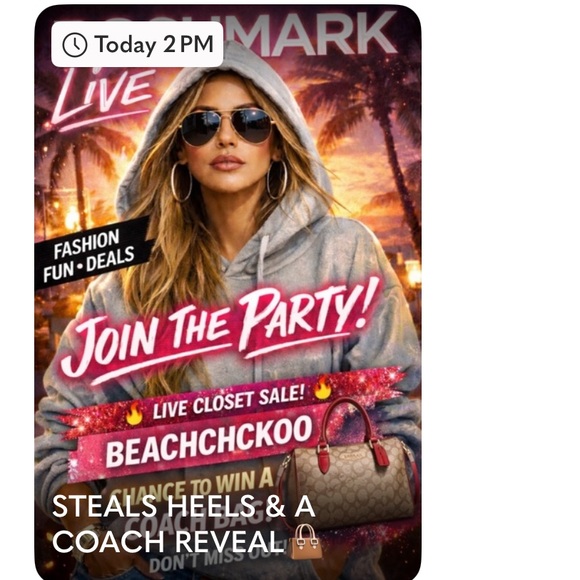 STEALS HEELS AND A COACH BAG ON THE WHEELWIN A COACH BAG, WHOS IT GONNA BE? 7:30 - Picture 3 of 5